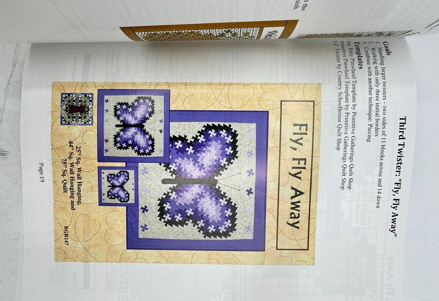 Twister Chasers Quilt Pattern by Raggedy Ruth Designs