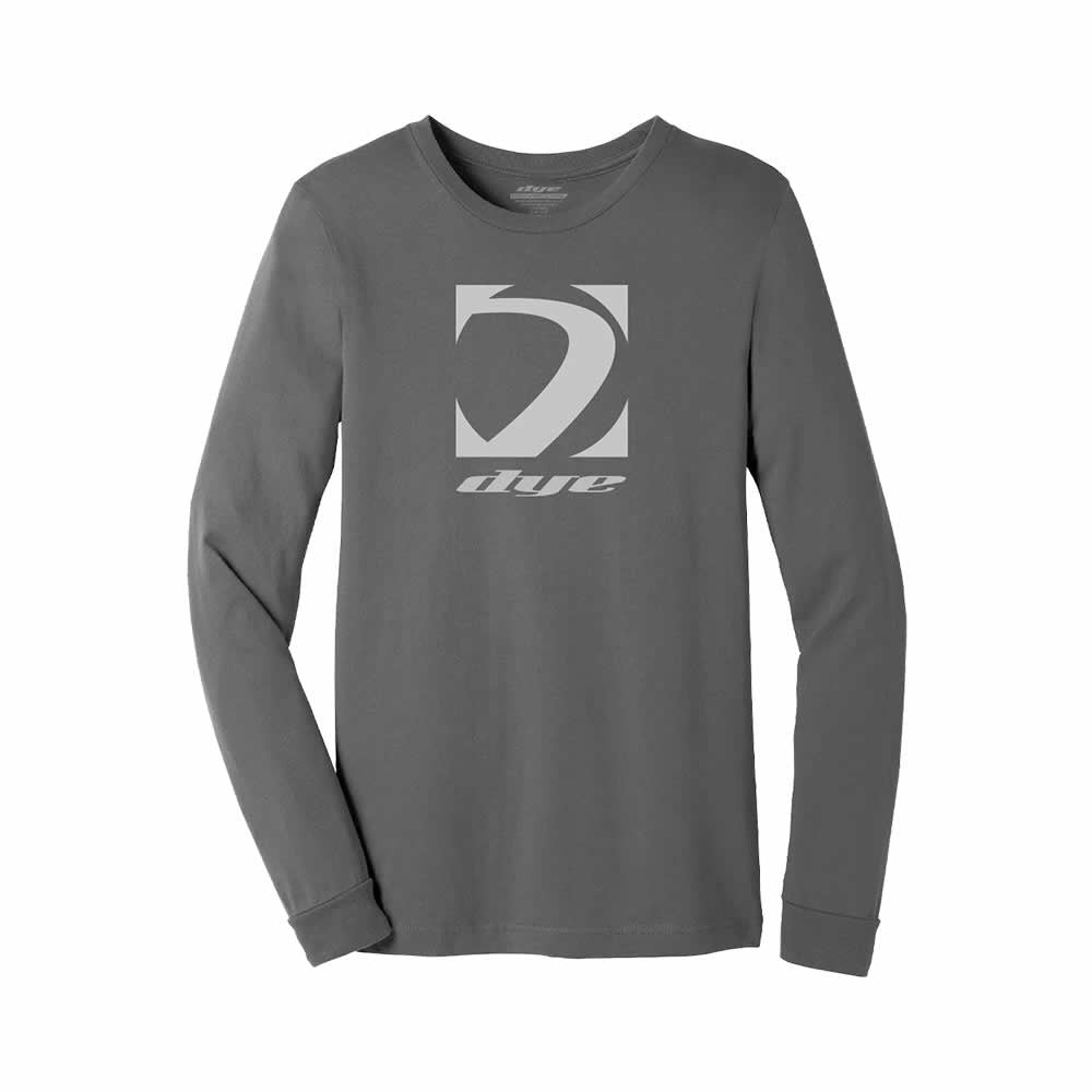 Dye Long Sleeve Squared - Grey - Small