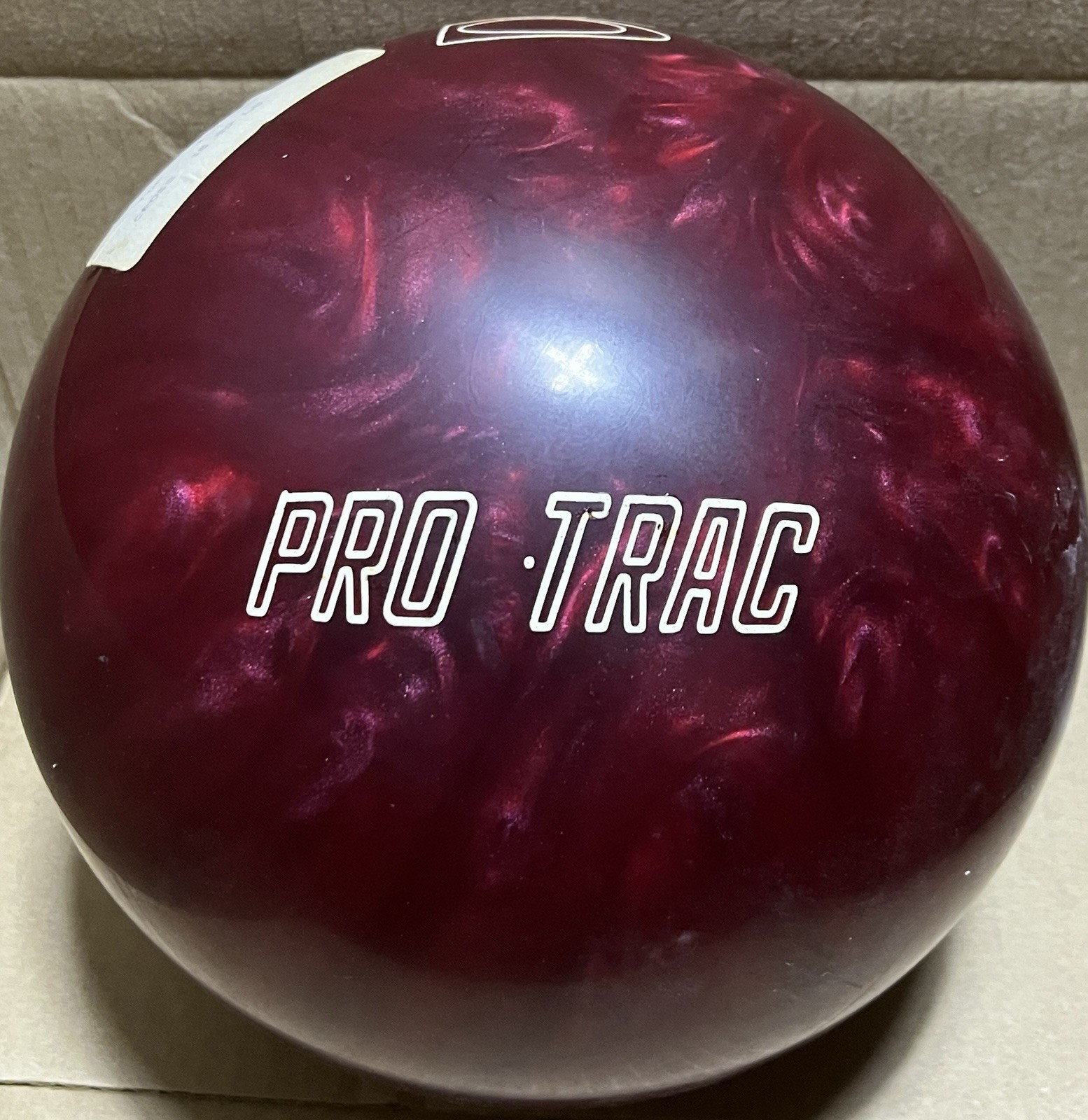 Brunswick Pro Trac 16 lb Bowling ball New in Original Box Made in the USA 1986