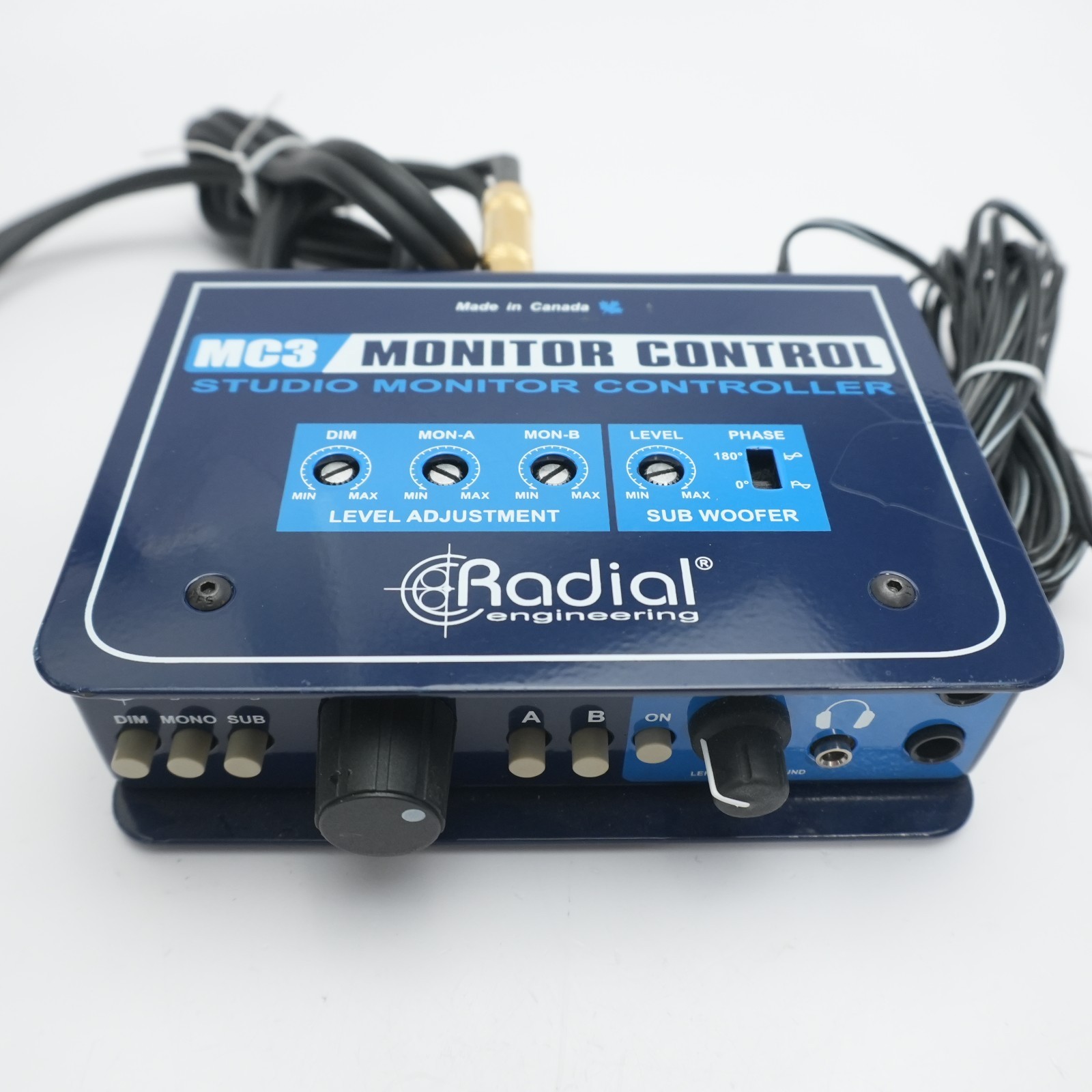Radial Engineering MC3 Passive Studio Monitor Control Controller