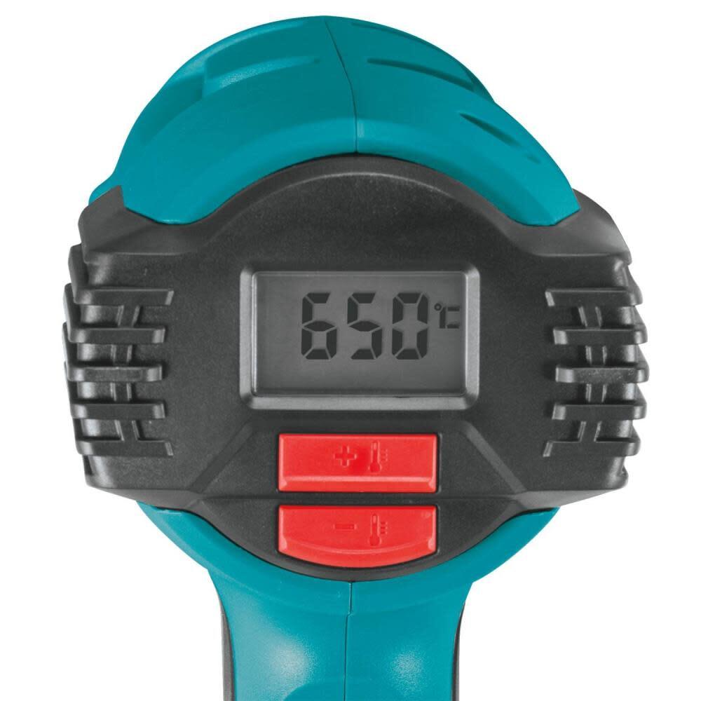 Makita Variable Temperature Heat Gun Kit With Lcd Digital Display