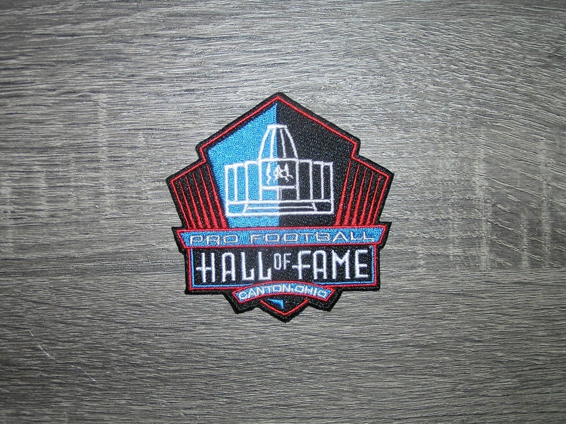 Pro Football Hall of Fame Canton Ohio NFL Embroidered Iron On Patch 3.5" x 3.5"
