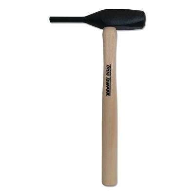 Toughstrike Back-Out Punch Hammer, 1/2 in dia x 15 in L, 14 in American Hickory
