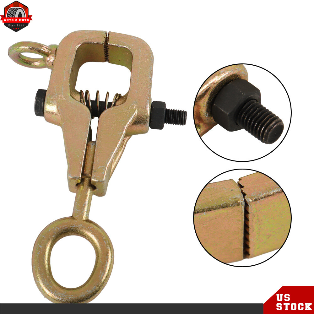 5 Ton 2 Way Pull Clamp Frame Dent Puller Self-tightening Auto Body Repair Tool