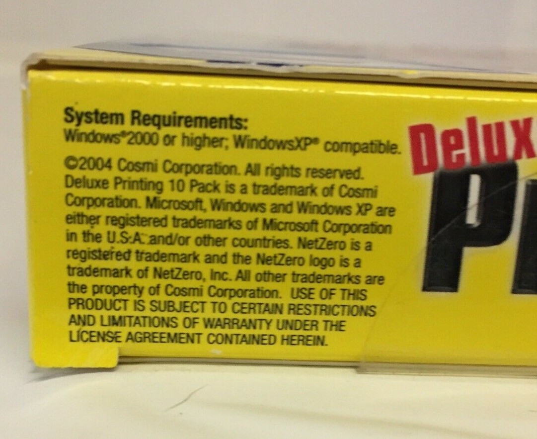 Deluxe Printing 10 Pack Software Bundle - Open Box