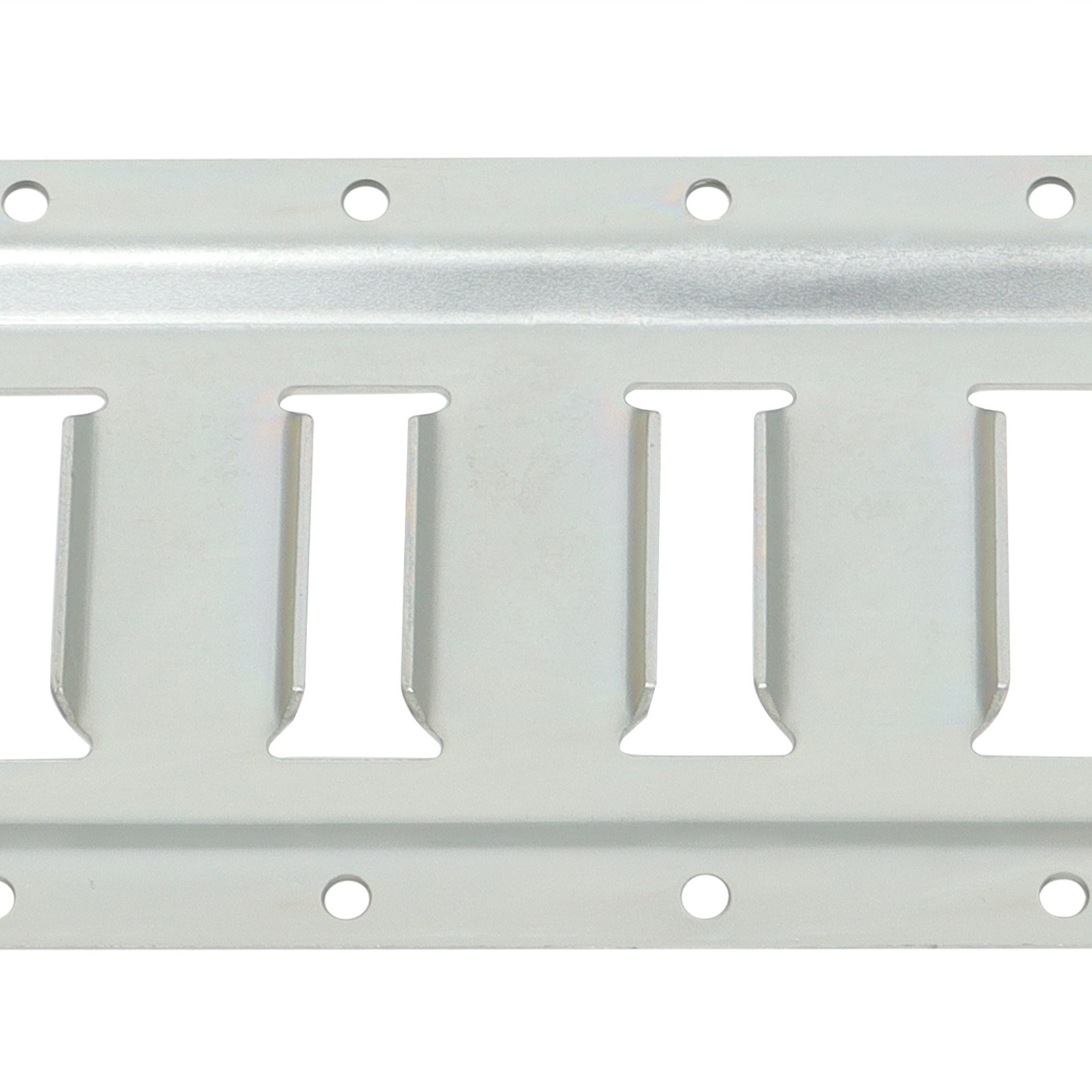Labwork Silver 4 Pack 2' E Track Tie Down Rail Kit Rail For Enclosed Cargo