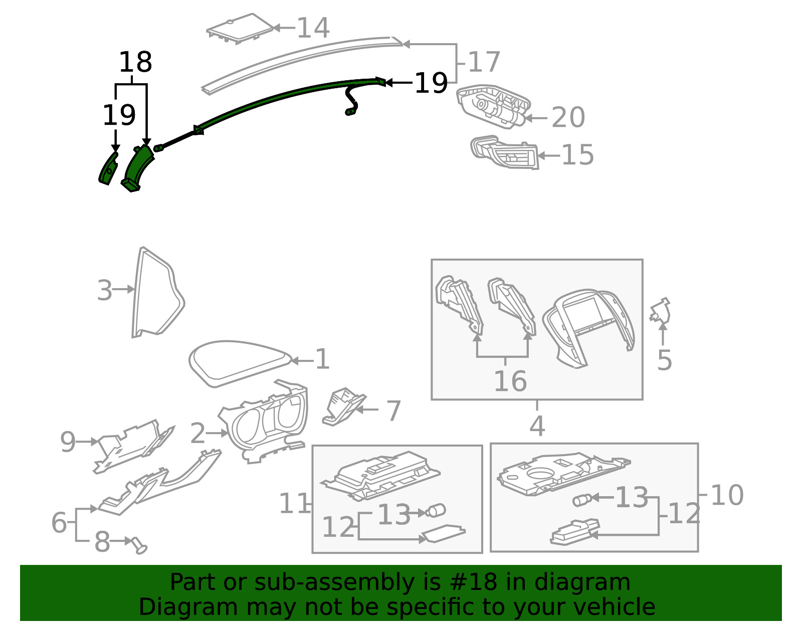 Genuine GM Trim Molding 09071871