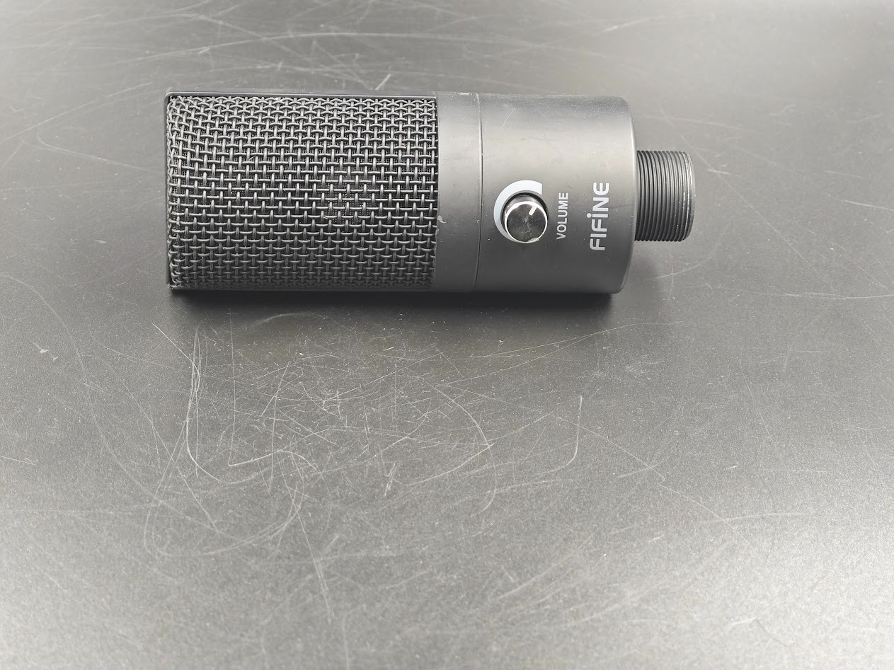 Fifine Microphone Black Used Working