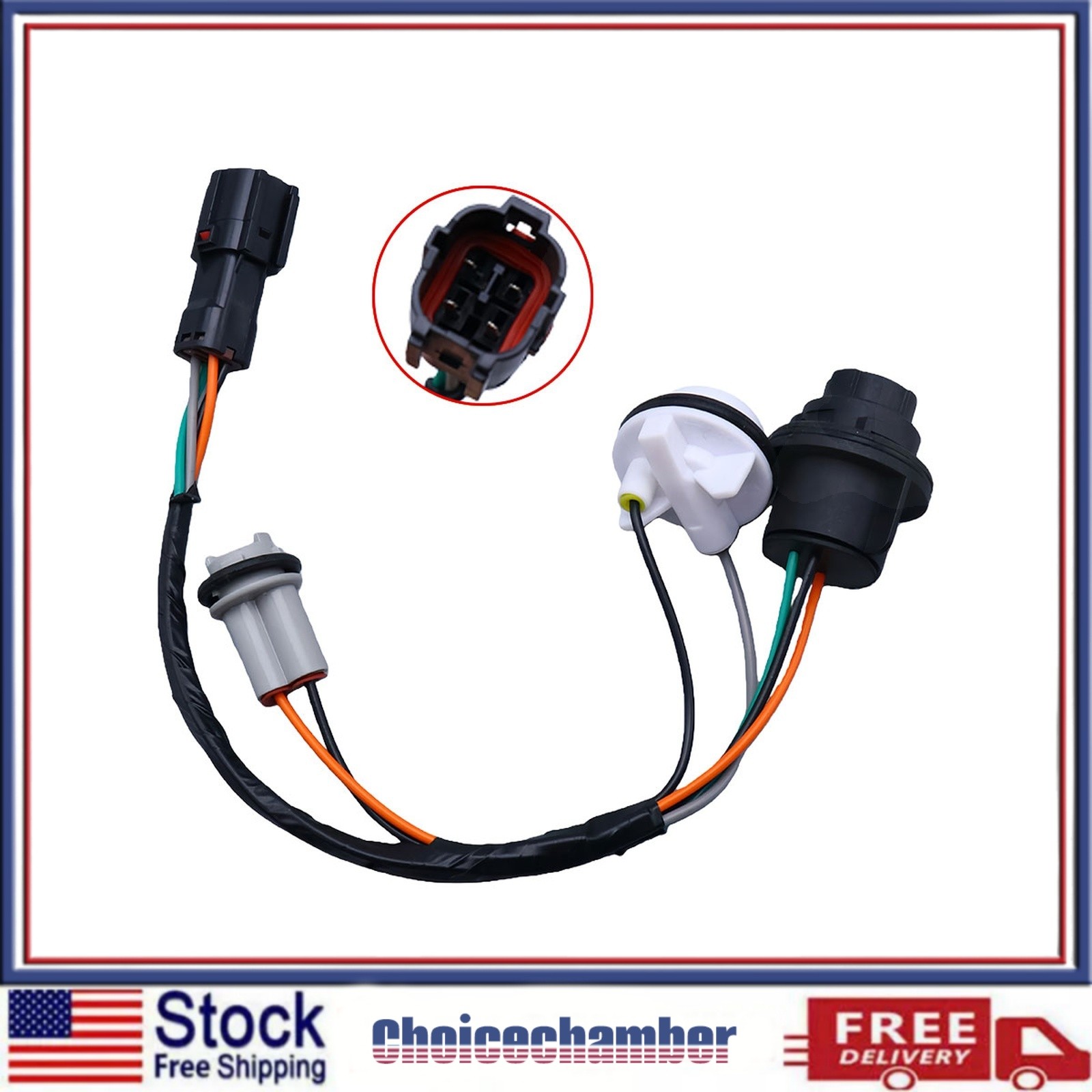 For 2016-18 Hyundai Tucson Rear Tail Light Socket & Wire 92480-D3010 92480D3010