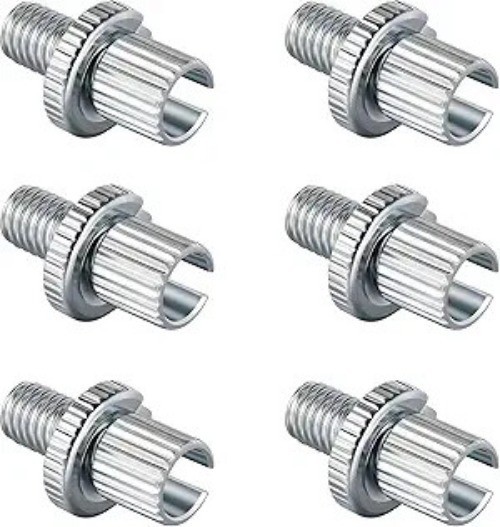 12-Piece Metric Clutch Brake Cable Adjuster Screws and Nuts, 8 mm, Compatible wi
