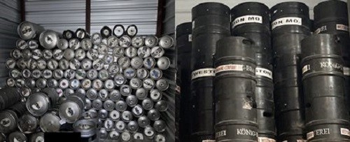 Lot of 175 Empty Beer Kegs