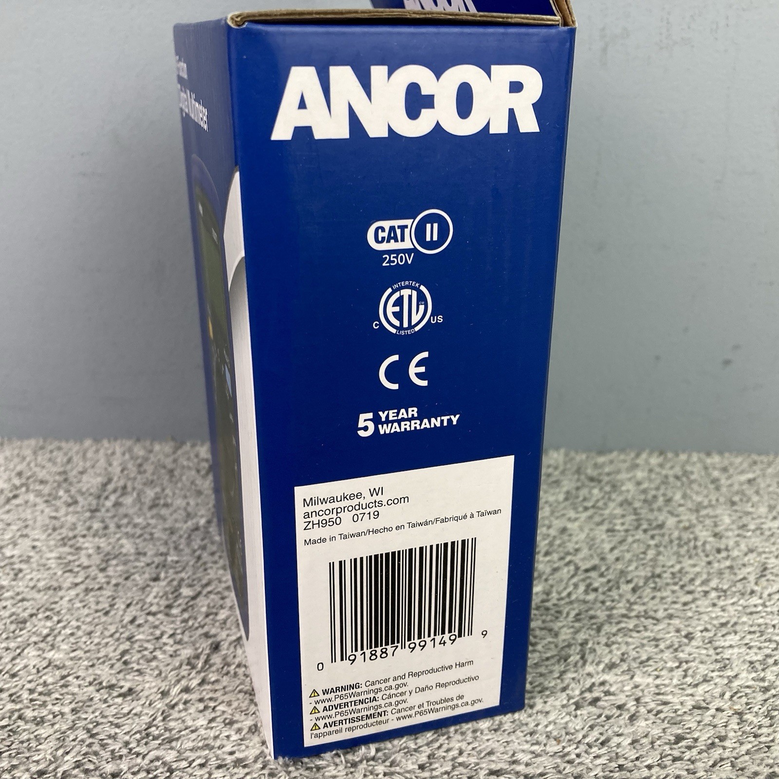 Ancor 8-Function Digital Marine Multimeter #703072 NEW