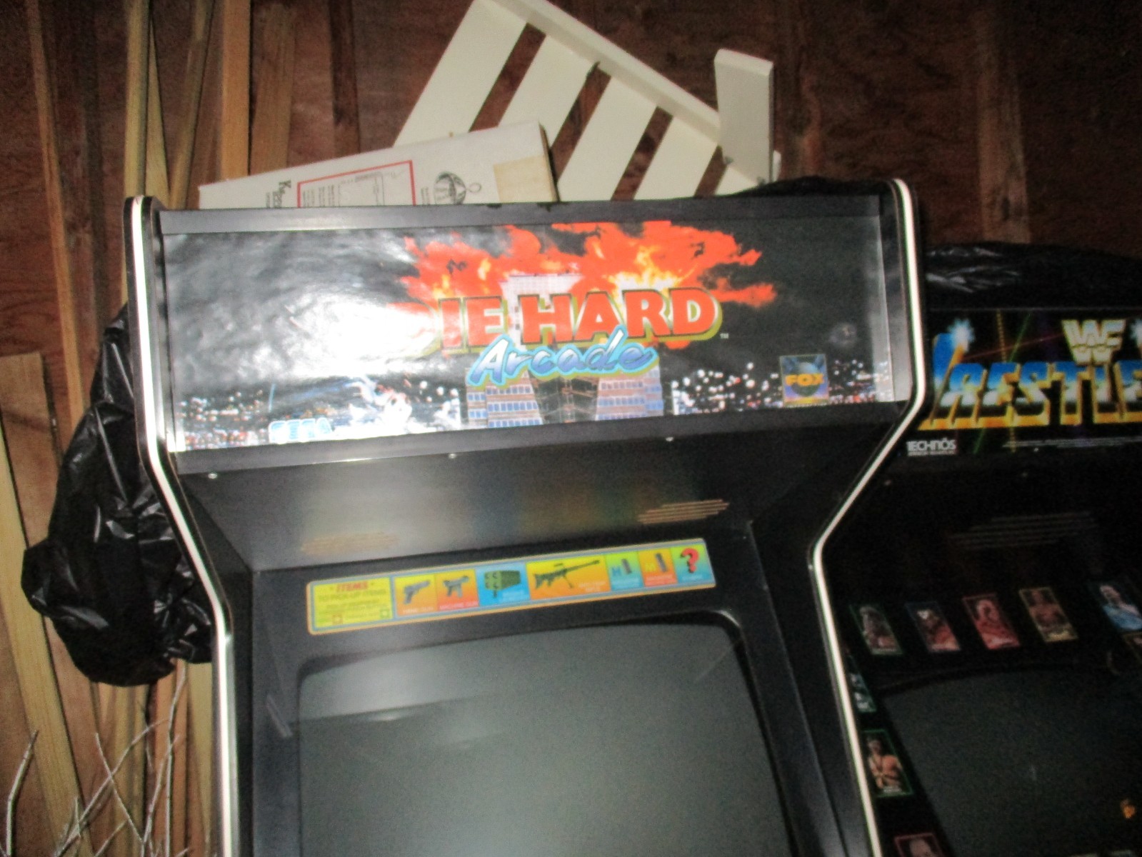 DIE HARD ARCADE by SEGA 1996 full size In Good Condition