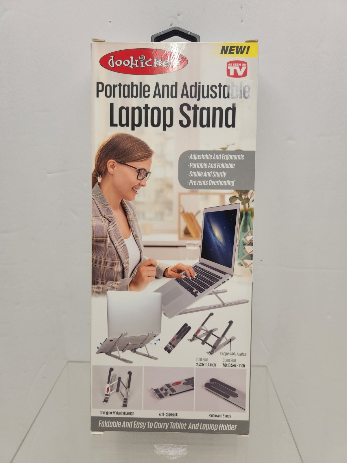 Doohickey as seen on tv, Aluminum Portable,foldable& Adjustable Laptop Stand 2pa