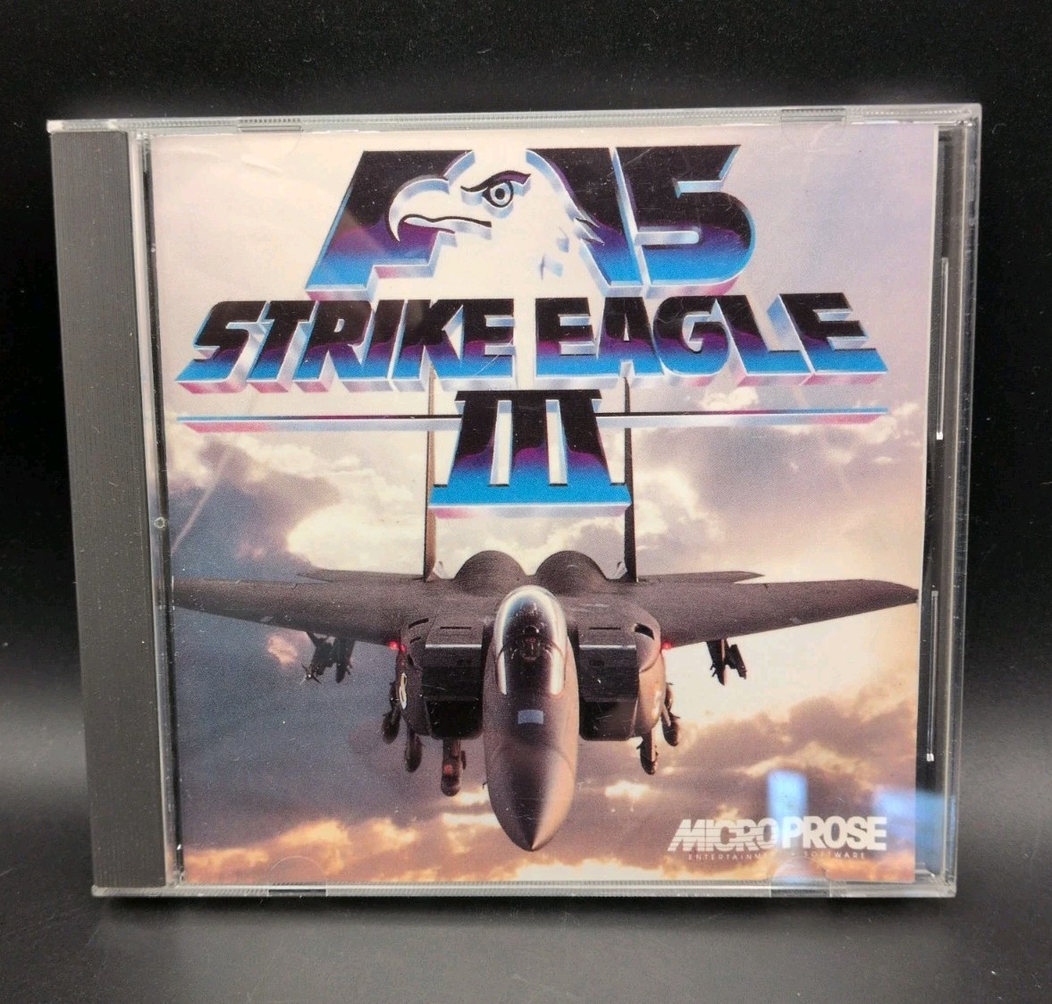 MicroProse F-15 Strike Eagle III (PC 1992) CD w/ Jewel Case