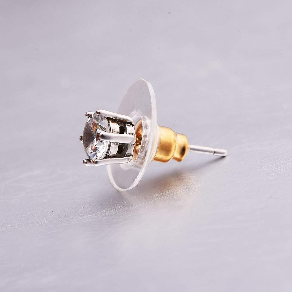 200 Pcs Earring Backs for Droopy Ears Backs Replacements Earring Backs for Heavy