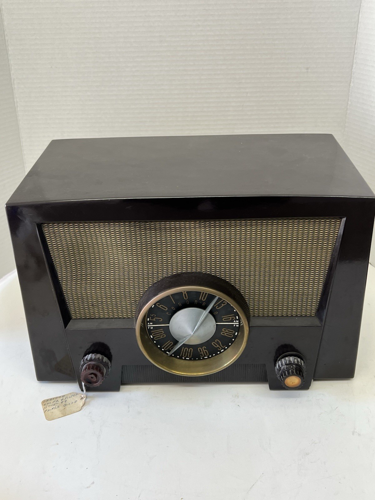 1949 Bakelite Coronado Model 05RA2-43-8515 Series A - Untested / Mint