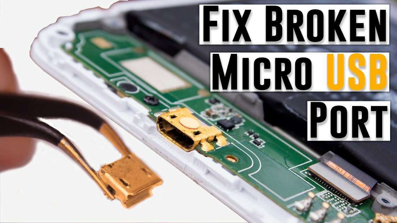 Android Phone & Tablet Charging Port Repair – Not Charging Fix – Mail-In
