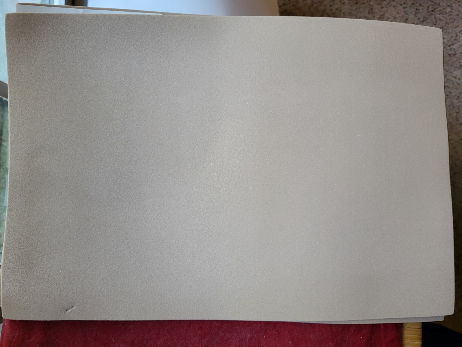 Craft Foam Sheets--12 x 18 Inches -Tan- 2 Sheets-2 MM Thick