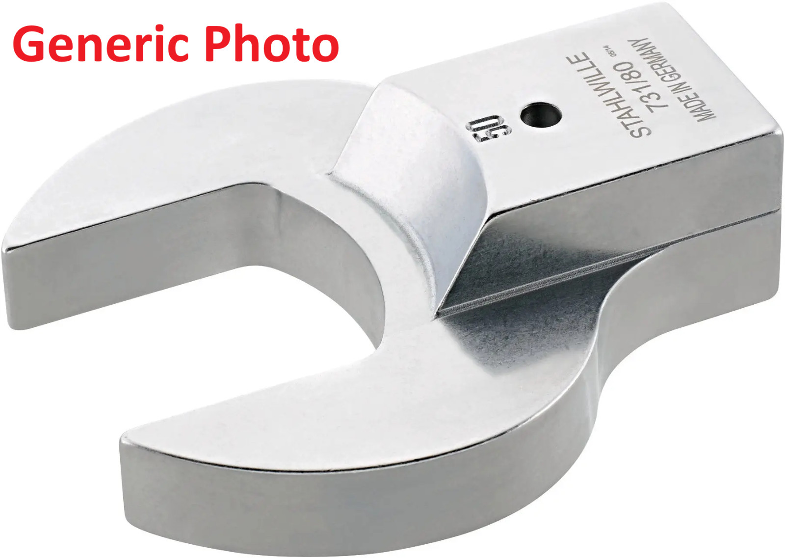 Stahlwille 58218032 32mm Open End Shell Tool for Torque Wrenches