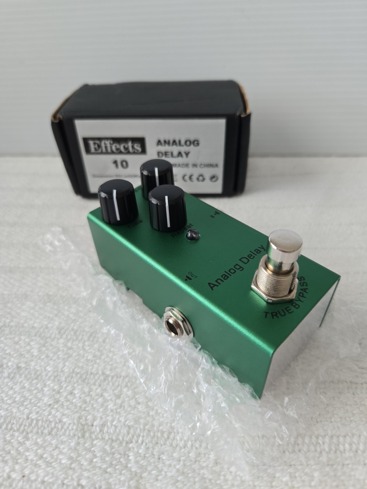 Analog Delay Effects Pedal for Guitar Bass