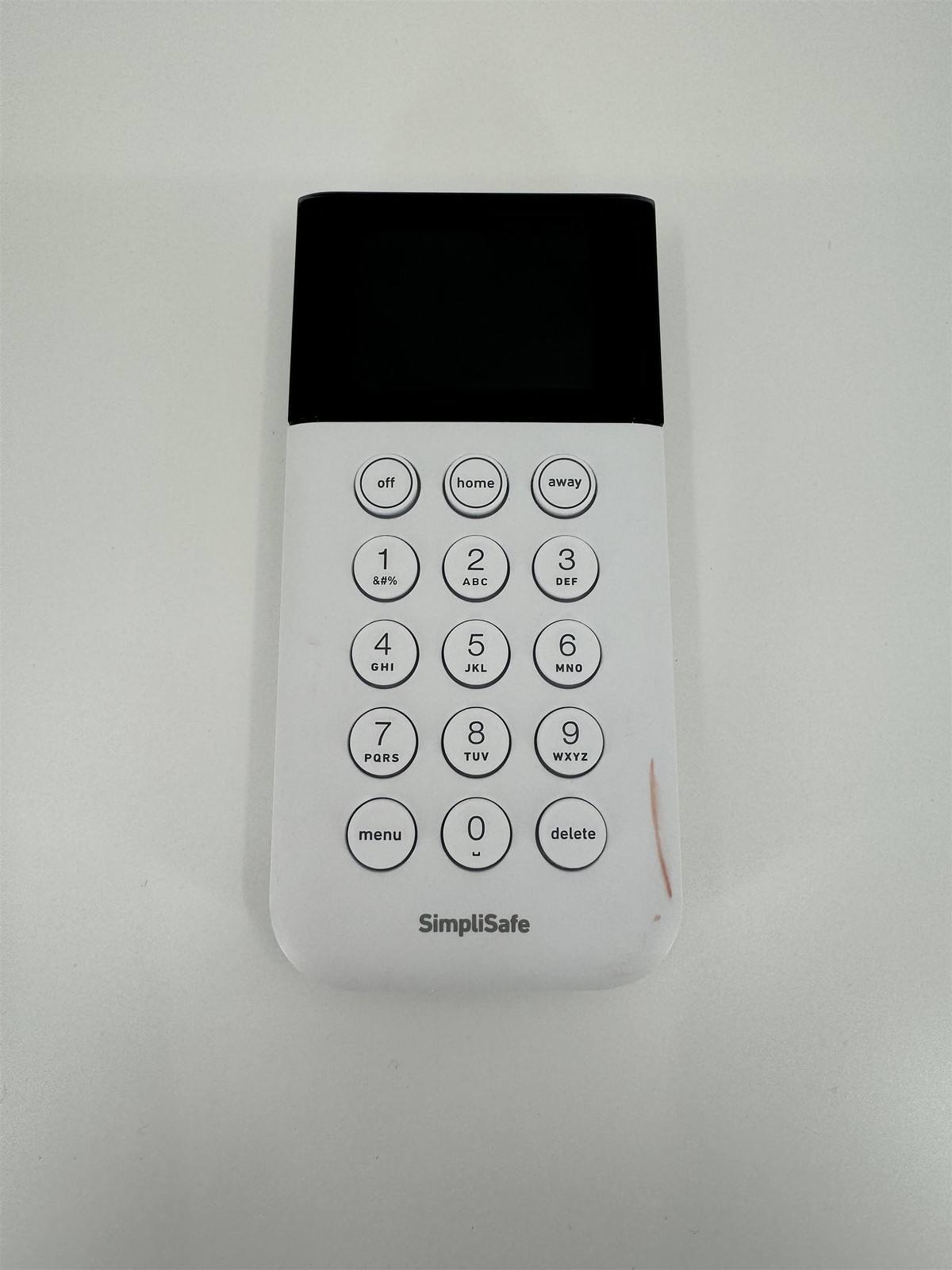 SimpliSafe SSKP3 Keypad for Arming/Disarming/Panic *CORROSION SEE DESC*