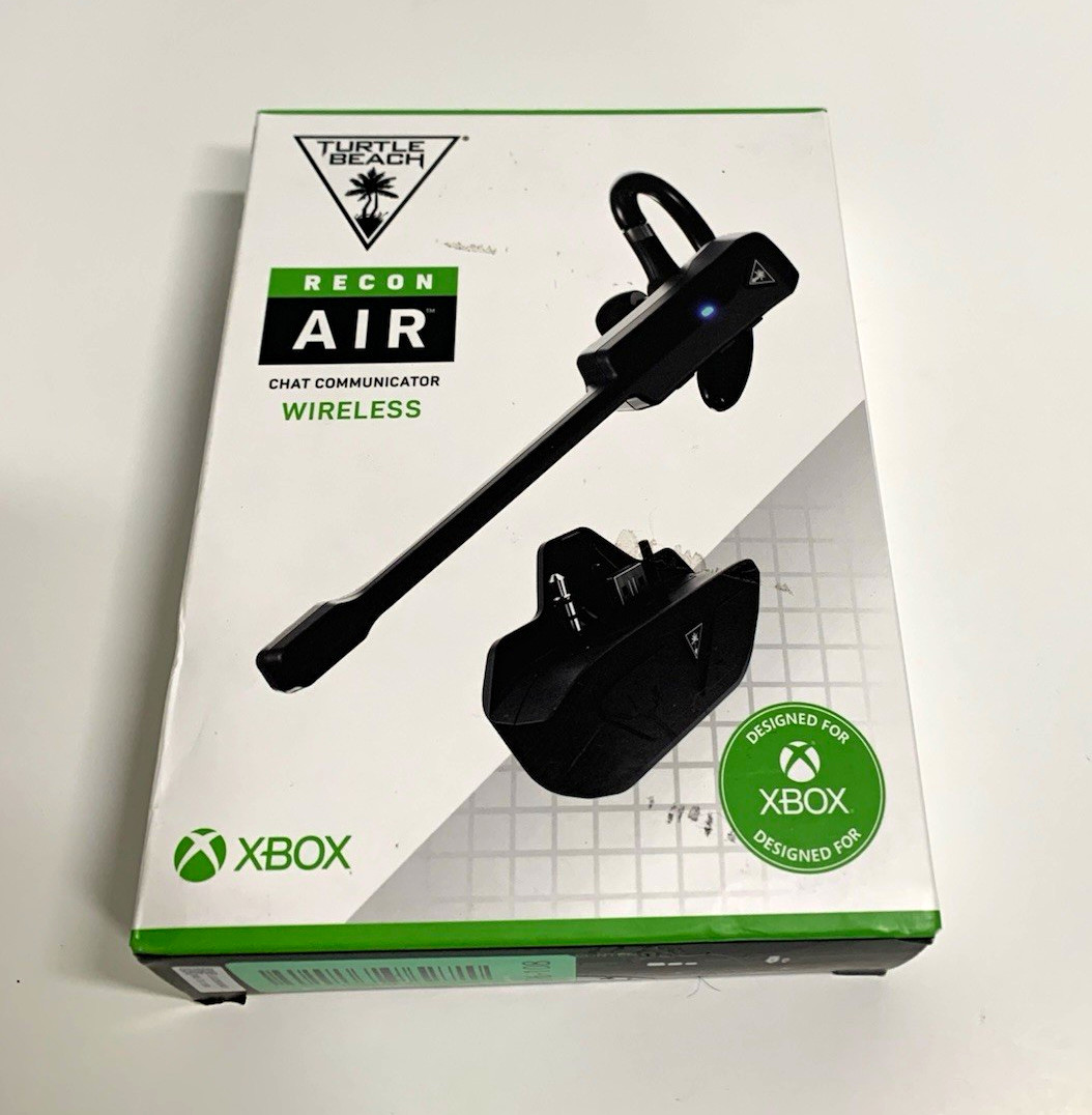 Turtle Beach Recon Air Wireless Single Ear-hook Earbud Boom Mic for Xbox Black