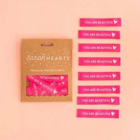 You Are Beautiful Label by Sarah Hearts