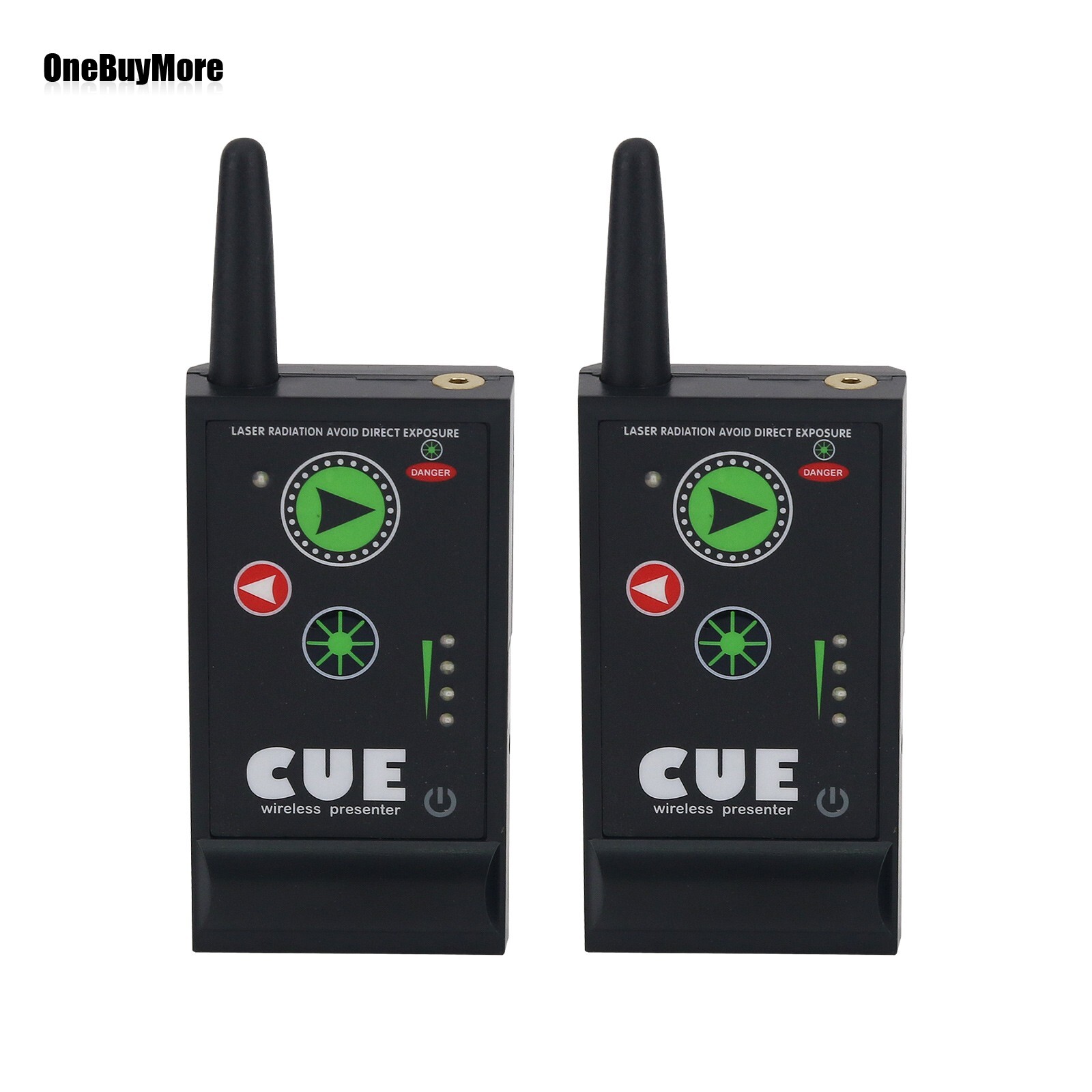 Super Cuelight Presenter Remote 1 Receiver 2 Transmitters for PPT Presentation s