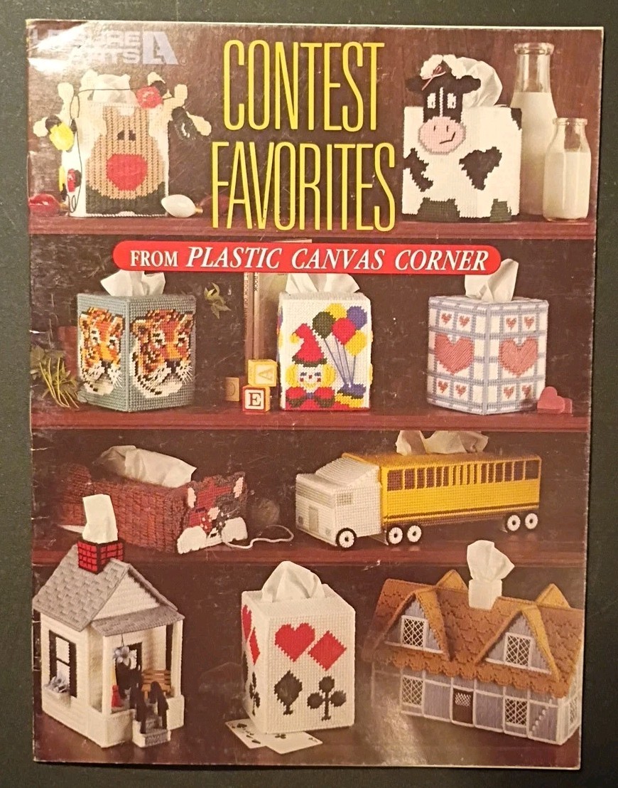 Contest Favorites From Plastic Canvas Corner Tissue Box Covers Leisure Arts