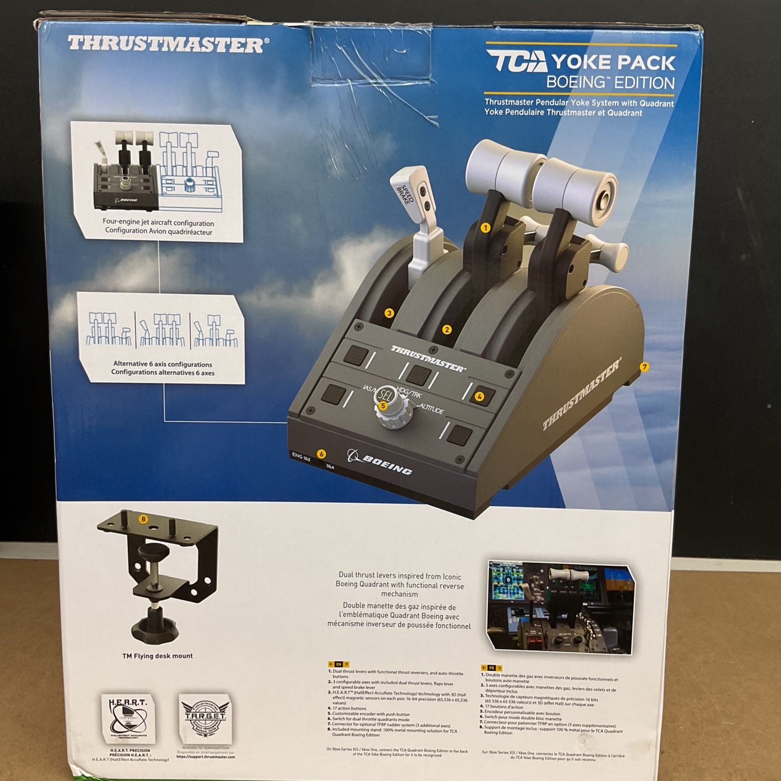 Thrustmaster TCA Yoke Pack Boeing Edition Controller for Microsoft Xbox...