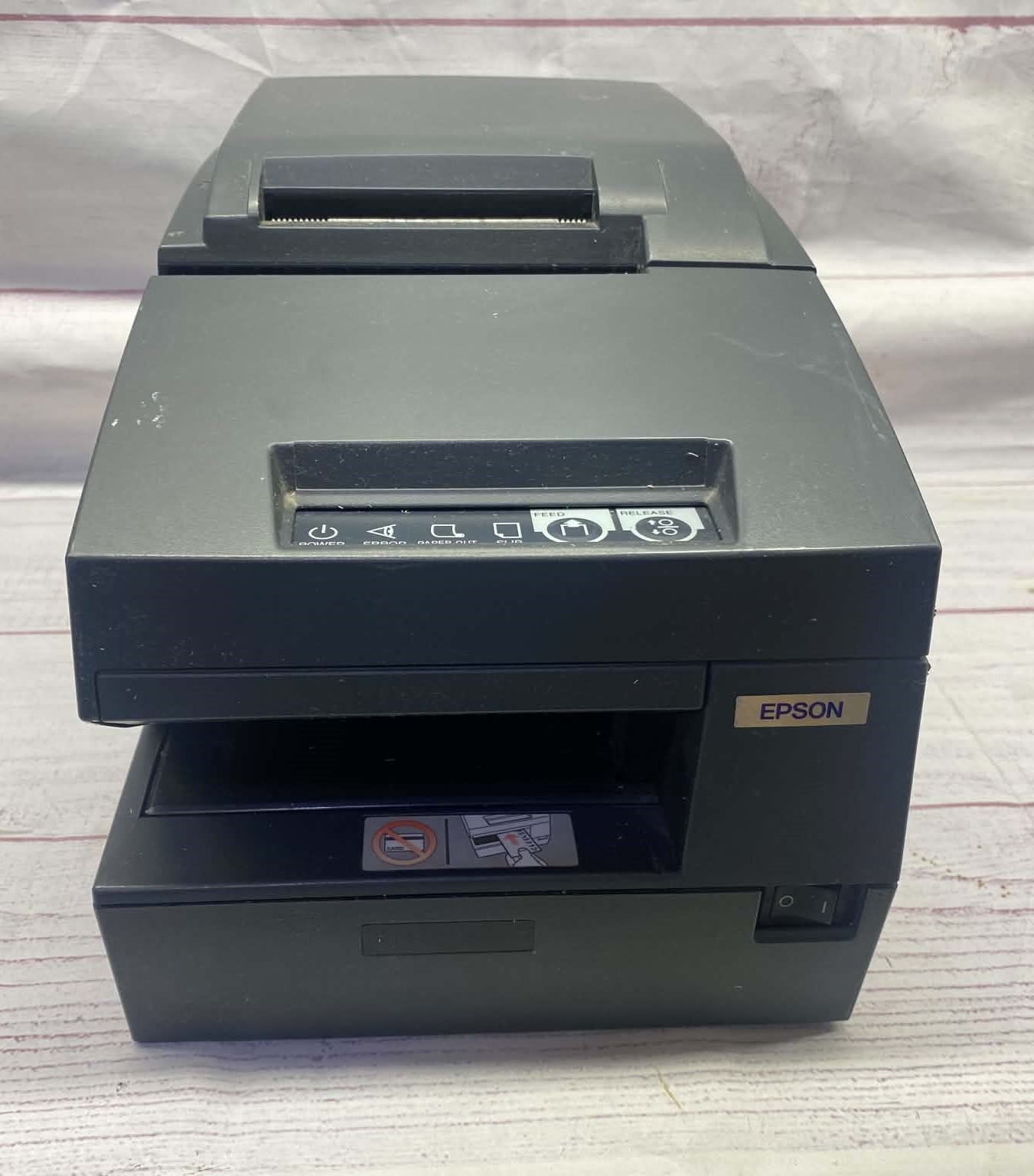 Epson: TM-U675 POS Receipt Printer. Model: M146B. No Adapter.