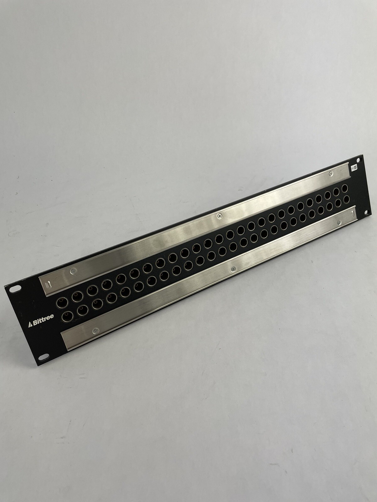 Bittree B52T-2WTHD 2x26 2RU Normalling Terminating Audio Patchbay 7500-6 Dual