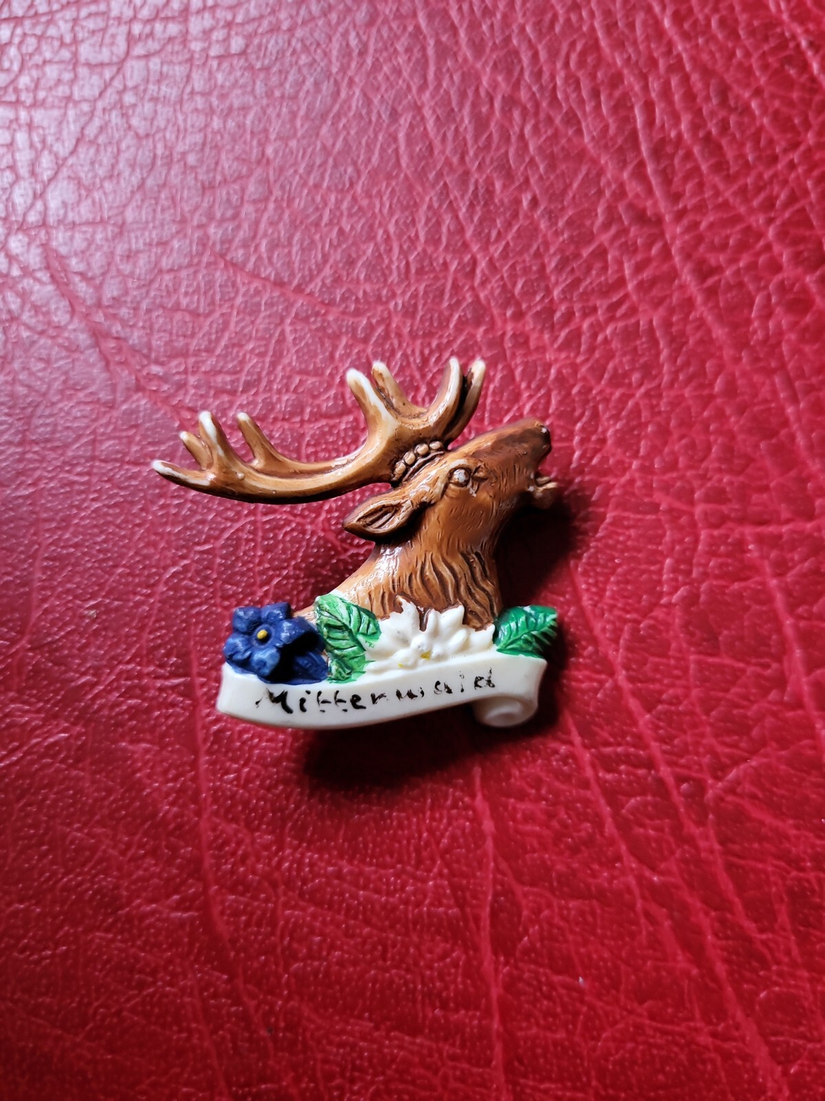 Pin hatpin hiking pin brooch Mittenwald