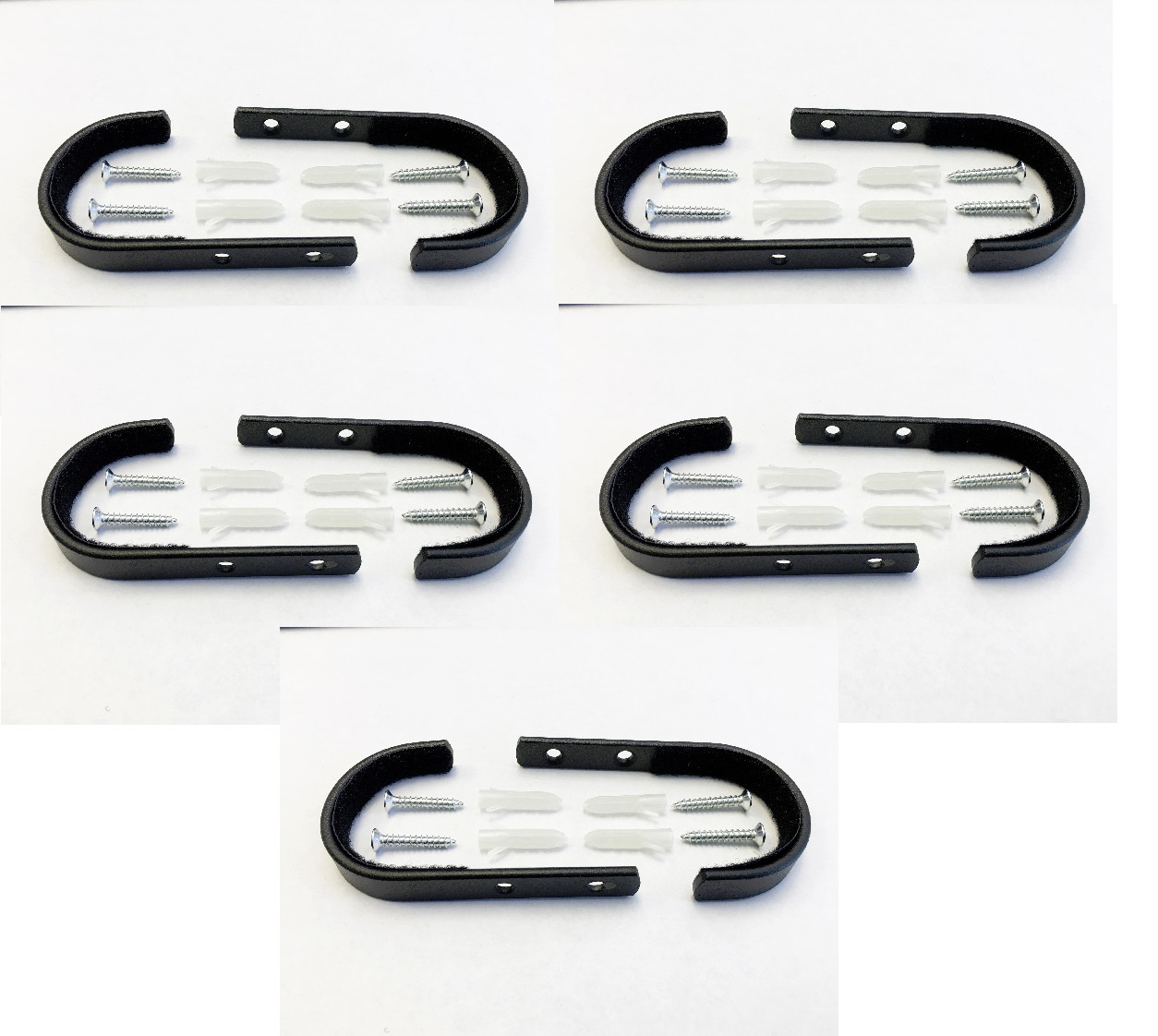 Lot of 10, Gun Rack Shotgun Hooks Rifle Hangers Archery Bow Wall Mount Storage