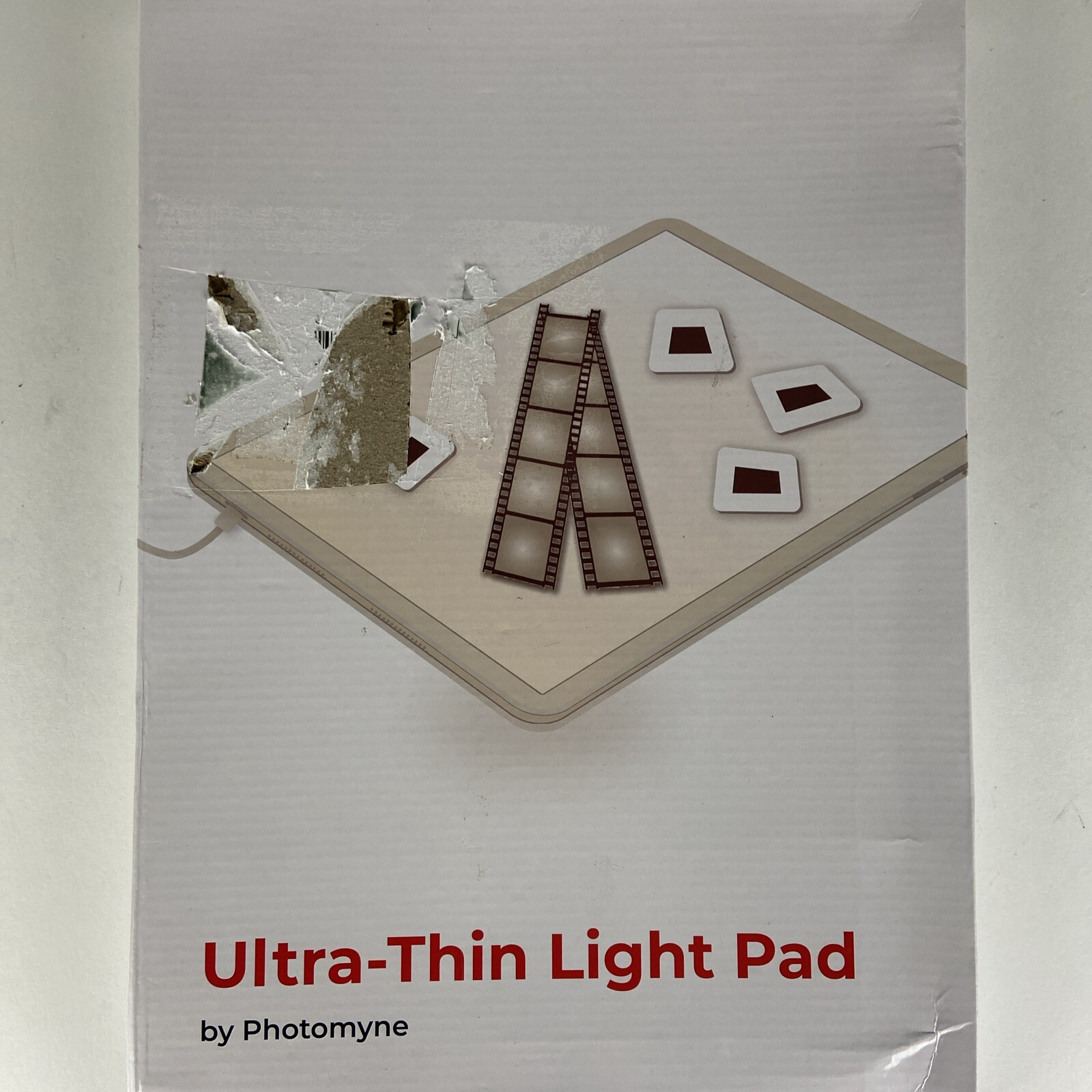 Photomyne Ultra-Thin Light Pad USB-Powered Backlight For Slides, Film, Photos
