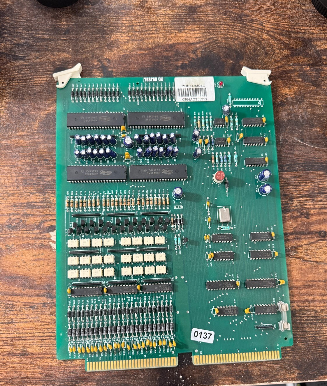 Bogen MCSC MC-SC 945331-11 Station Card Multicom 2000 Module Card Intercom #0137