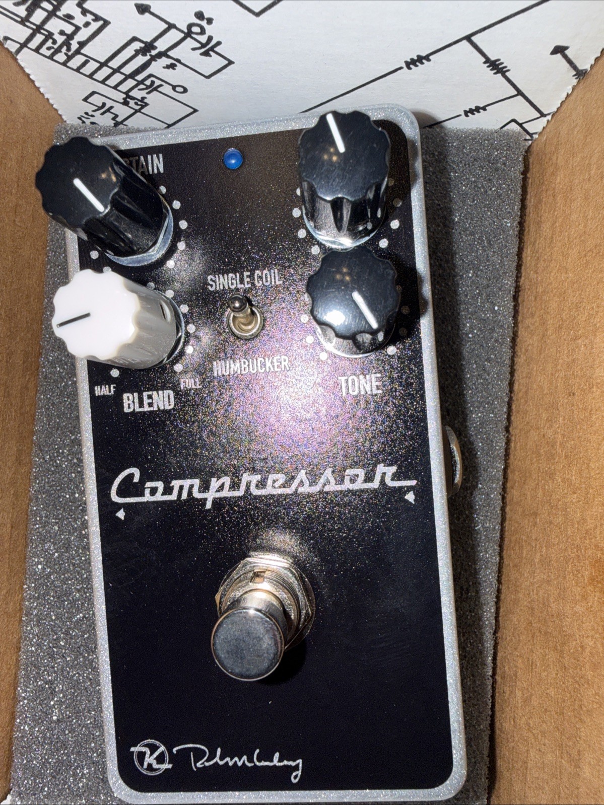 Keeley Compressor Plus LTD 9V 4-Knob Compressor Pedal
