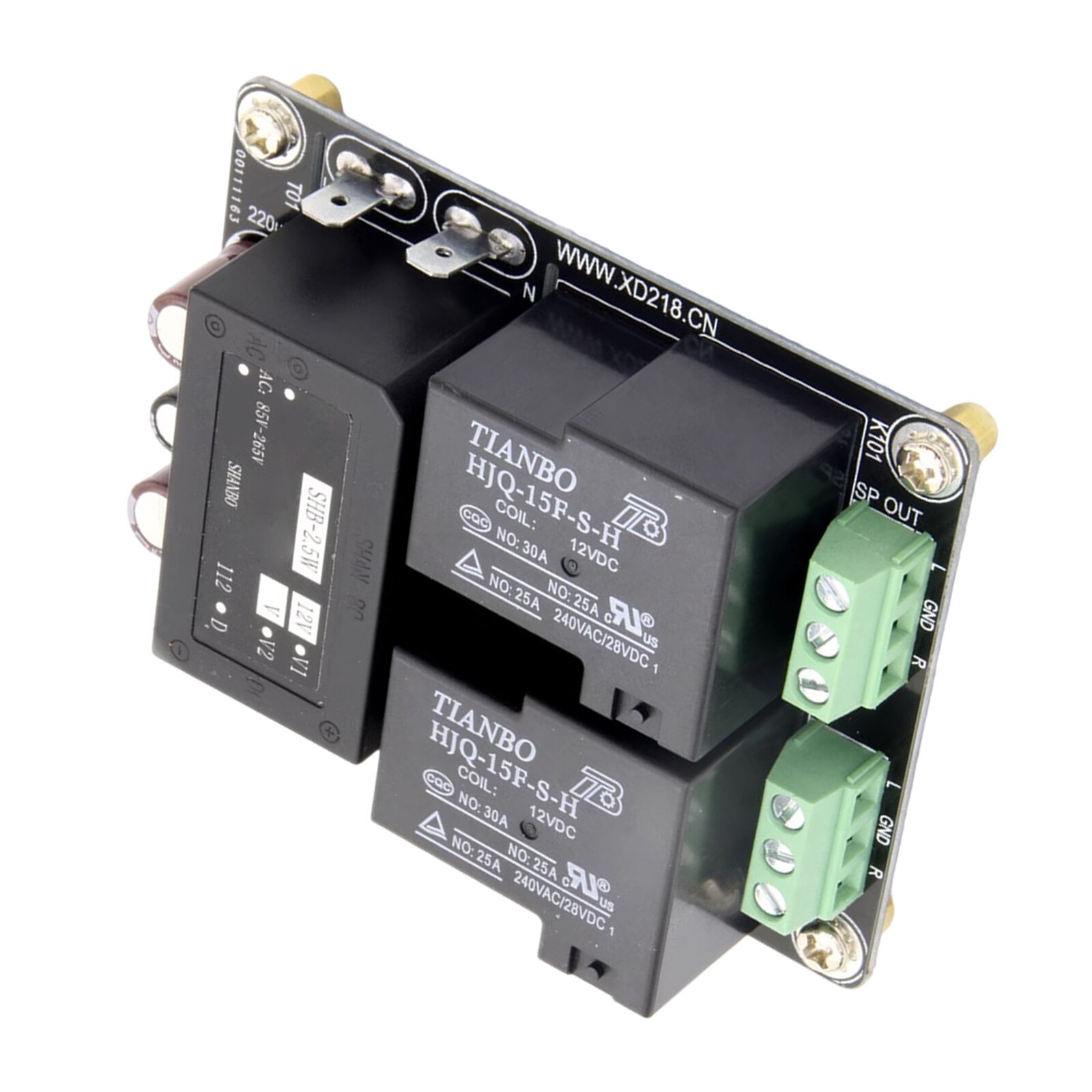 High Power Audio Amplifier Speaker Protection Board/Protection Current 30A