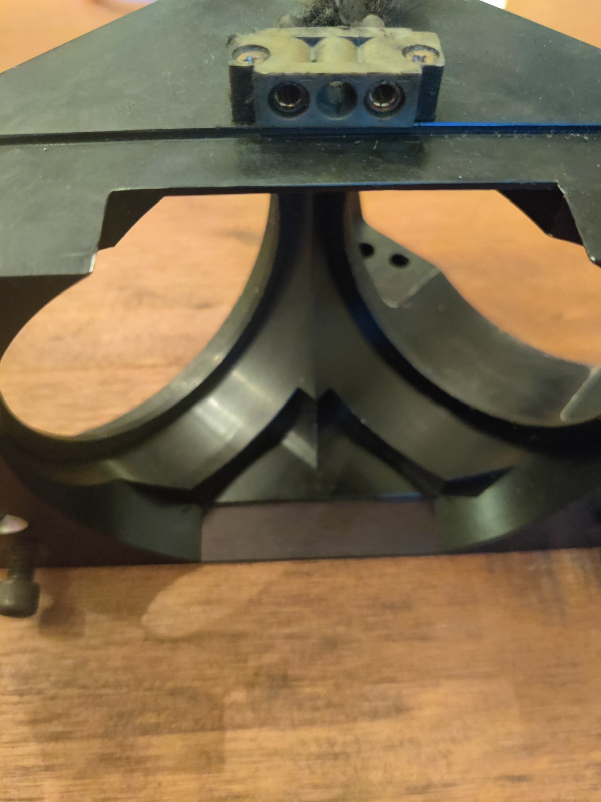 Industrial Laser Mirror Bracket Mount Block w/Interlock Safety Micro-Switch Part