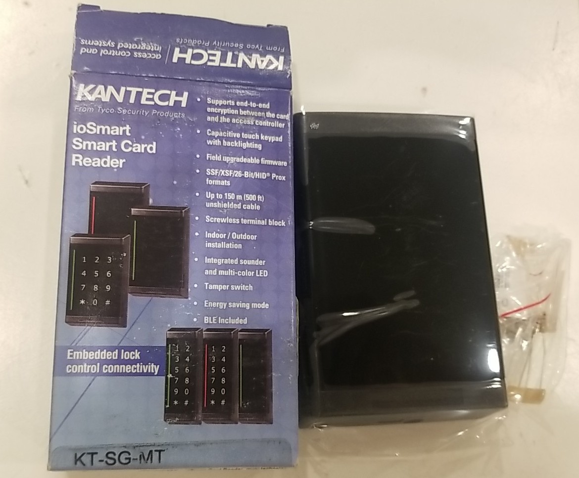 NEW! Kantech KT-SG-MT Multi-Technology Smart Card Reader, Single Gang