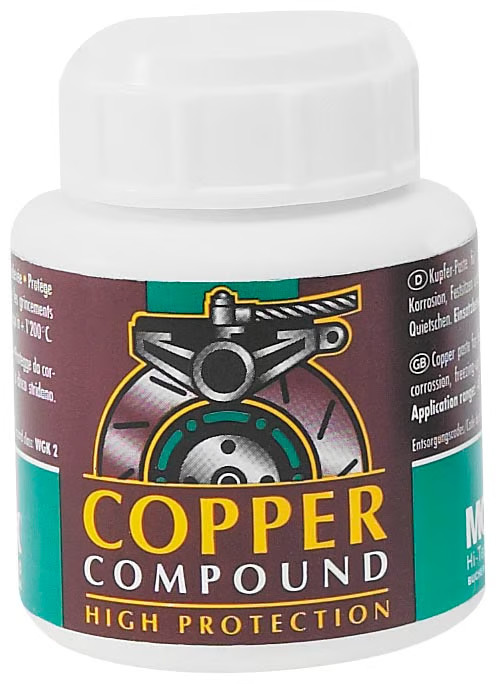 Motorex Copper Anti-Seize Paste - Jar W/Brush 100g. Motorcycle ATV/UTV 301806