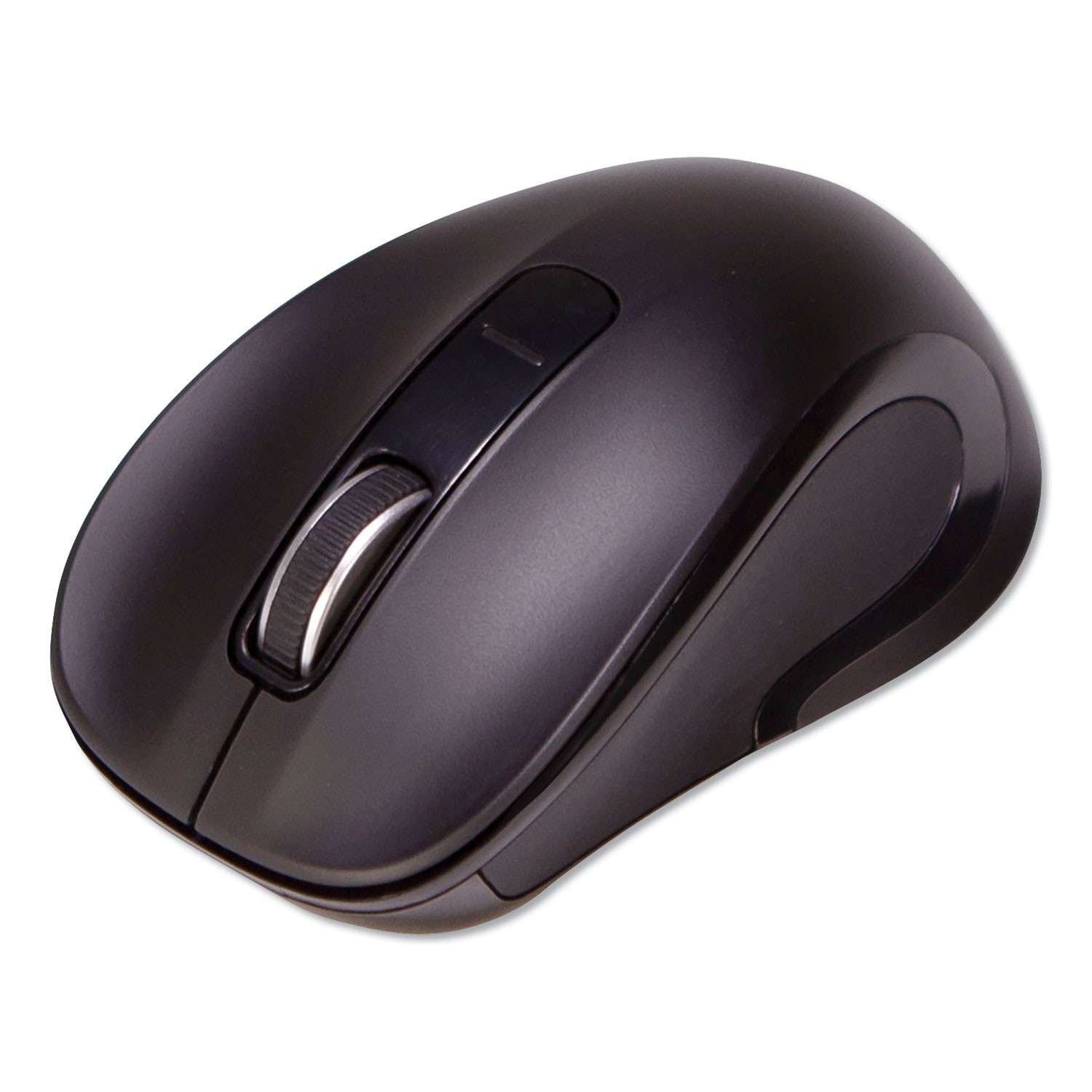 Innovera® Mid-Size Wireless Optical Mouse with Micro USB, 2.4 GHz Frequency/32 f