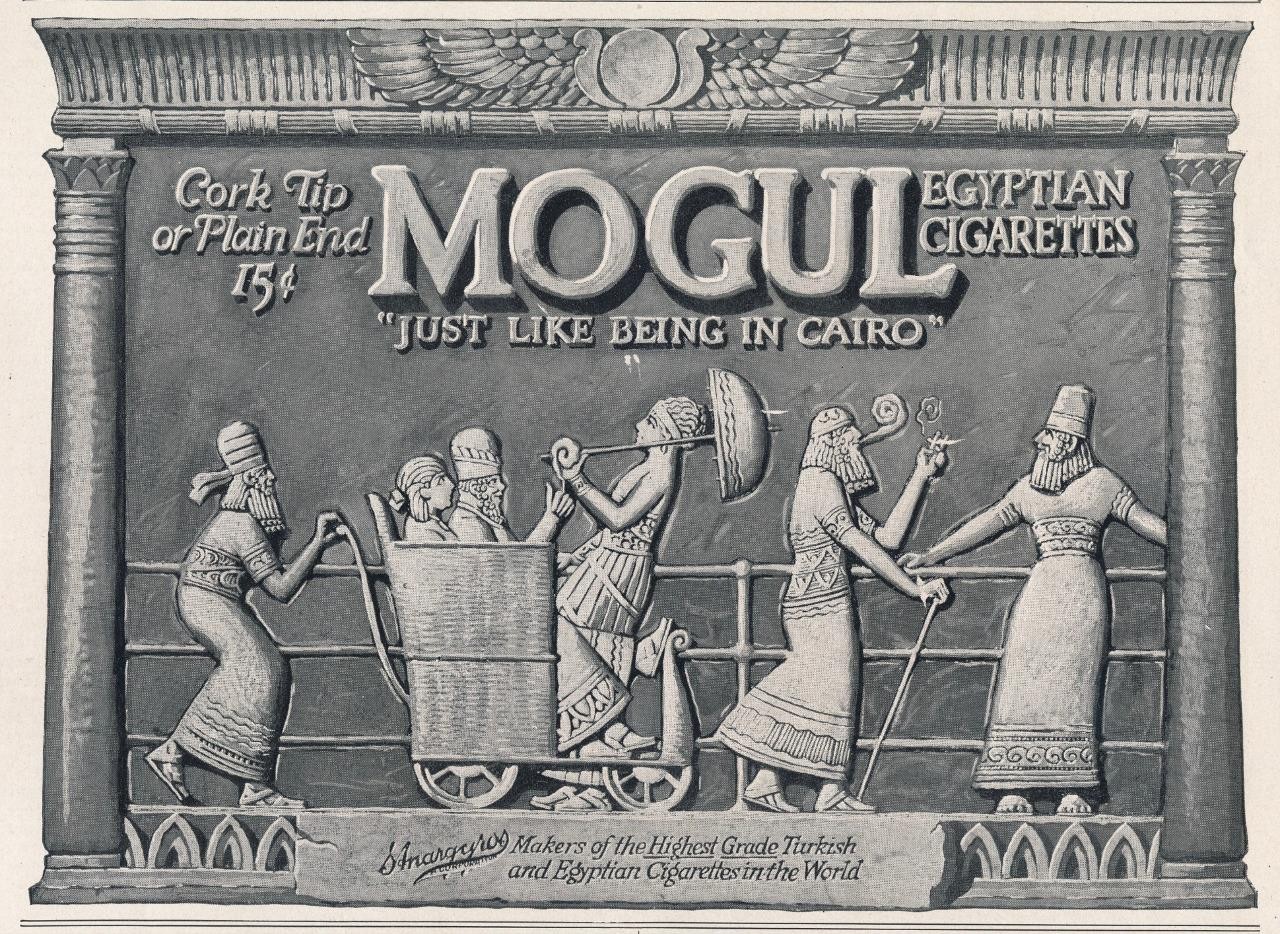 Magazine Ad - 1915 - MOGUL cigarettes - (#1)