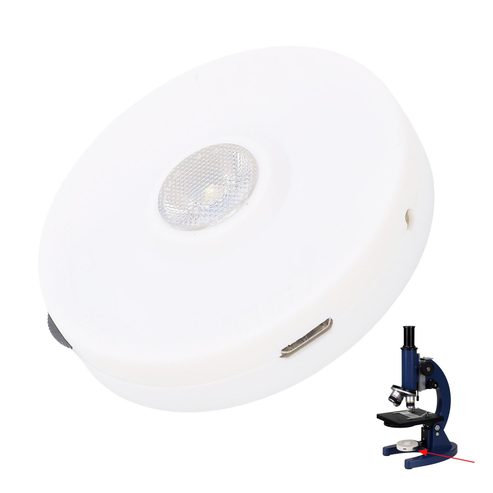 1 LED Microscope Light Bright Dimmable For Education Research