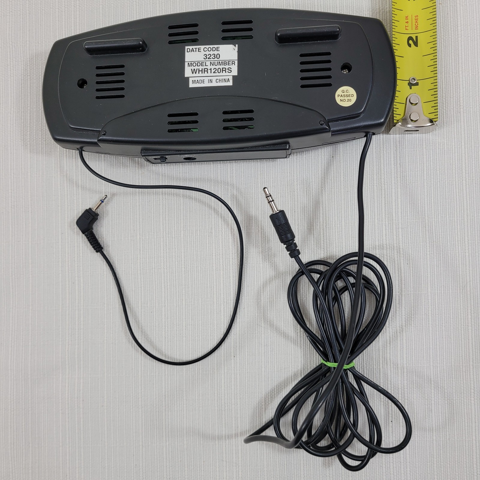 RCA Stereo Infrared Transmitter WHR120RS UNTESTED Date Code 3230 Includes Leads