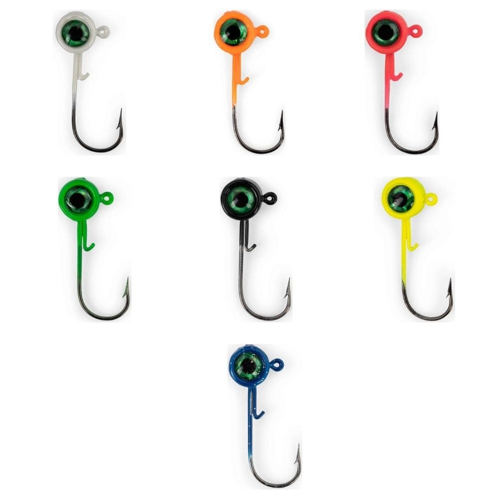 ACC Crappie Stix Big Eye 1/32oz Jighead 8 Package