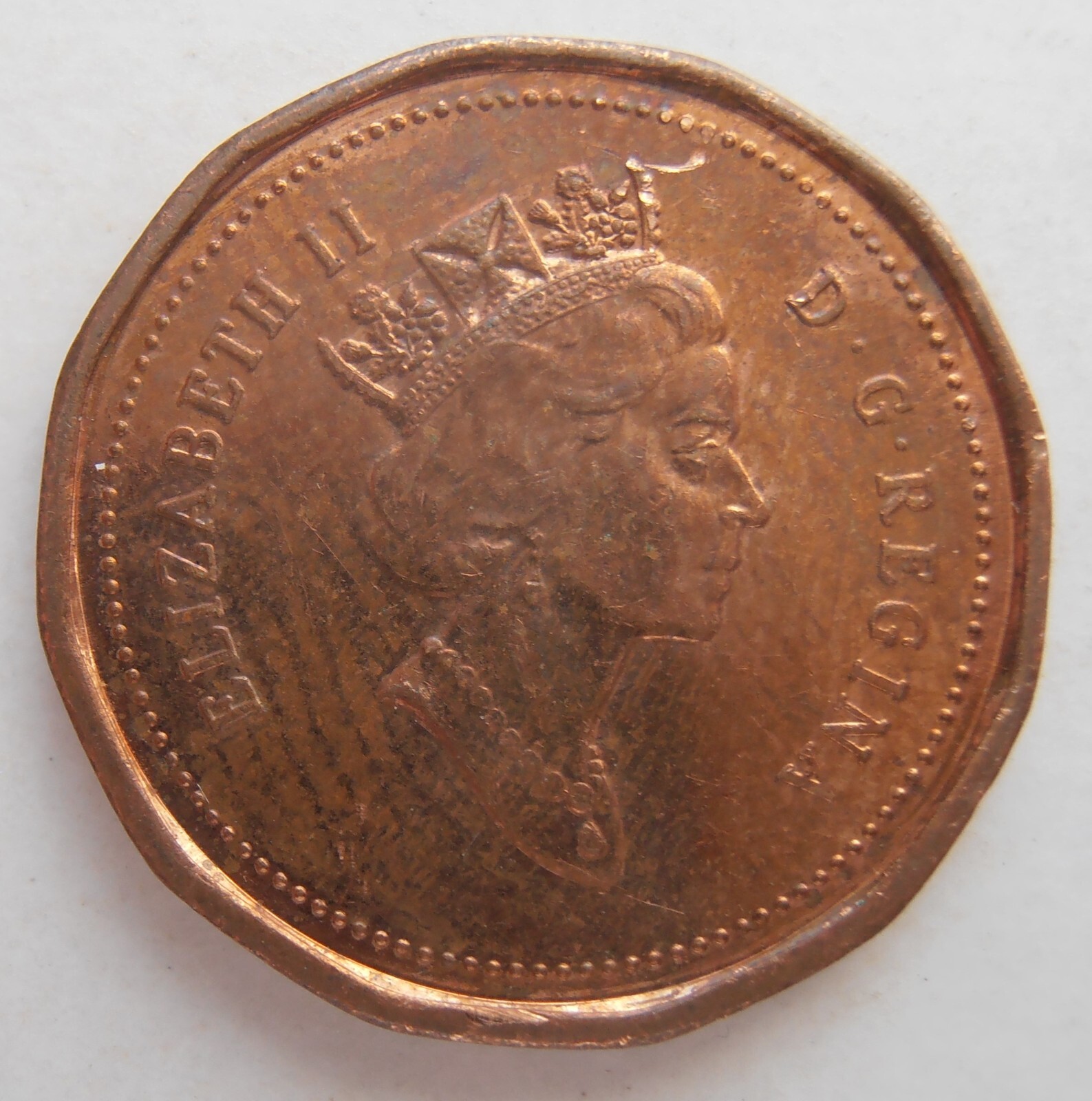CANADA 1 CENT 1995