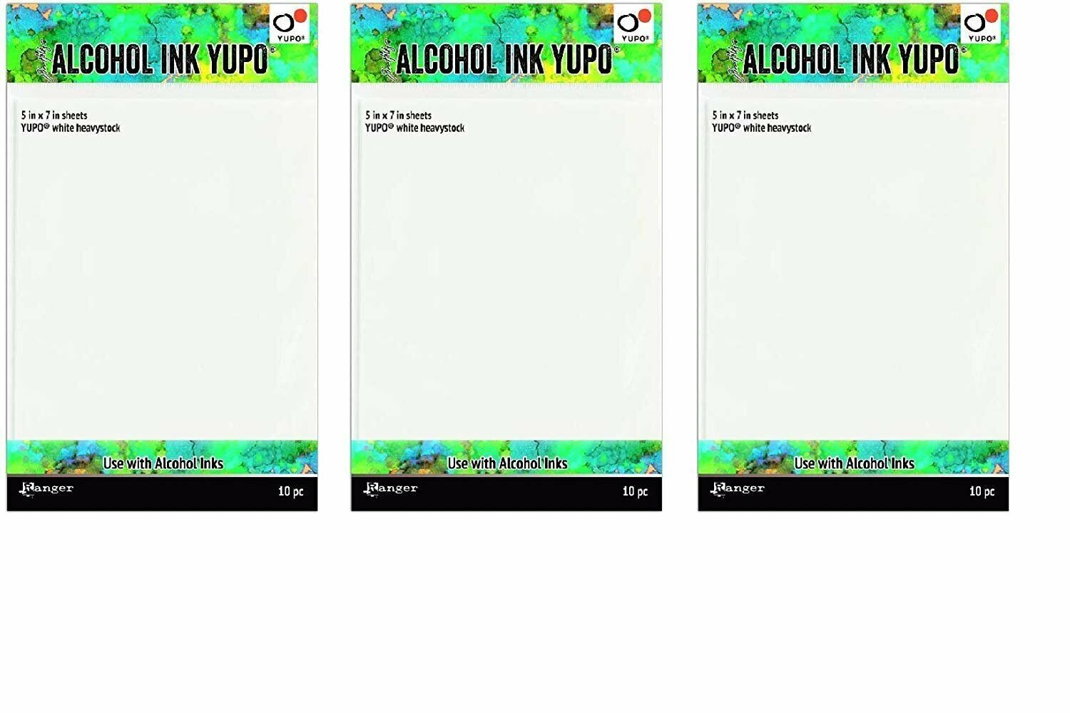 Ranger Yupo 5X7 heavystock 3 pack (30 sheets)