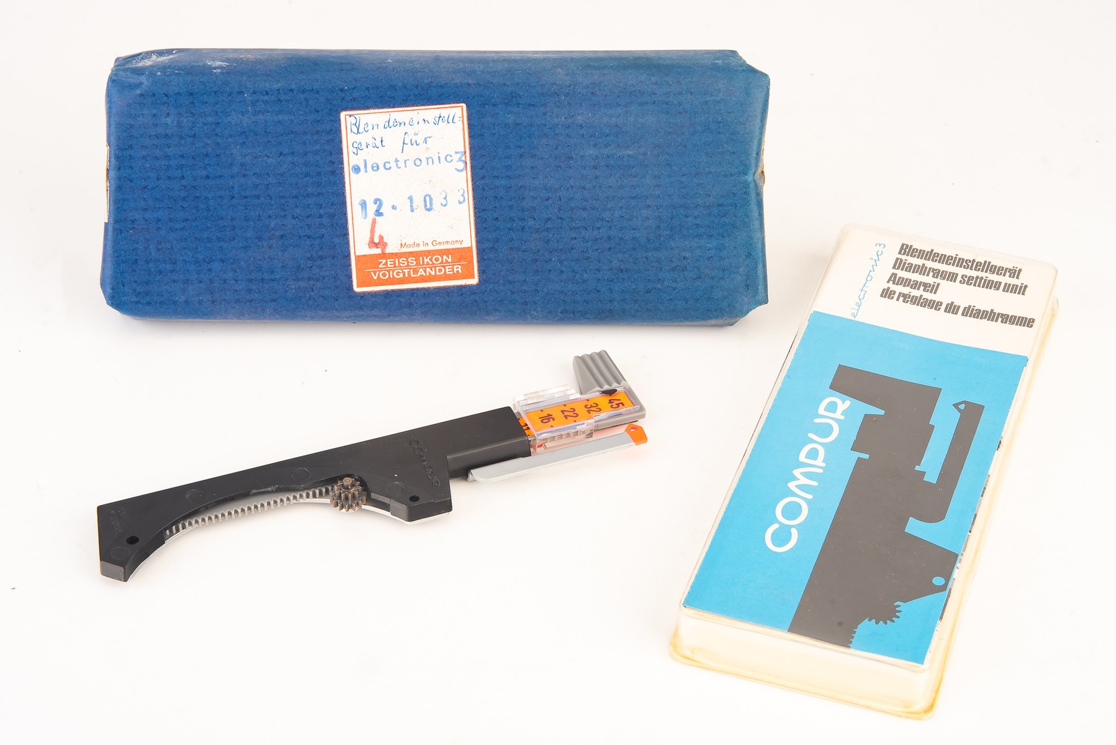 Zeiss Ikon Voigtlander Compur No 3 Electronic Shutter Diaphragm Setting Unit NOS